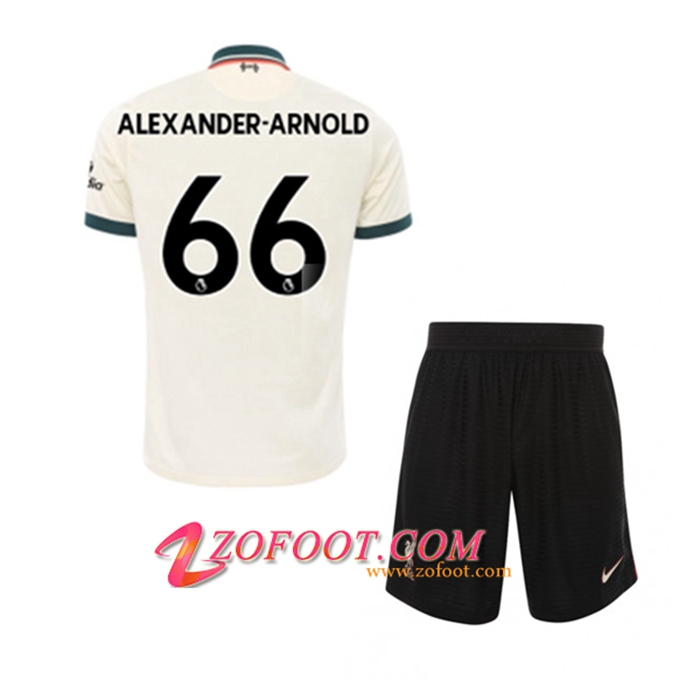 Maillot de Foot FC Liverpool (Alexander Arnold 66) Enfant Exterieur 2021/2022