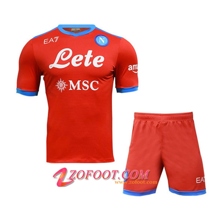 Maillot de Foot SSC Naples Enfant Third 2021/2022