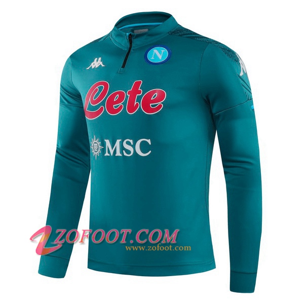 Sweatshirt Training SSC Naples Vert 2020/2021
