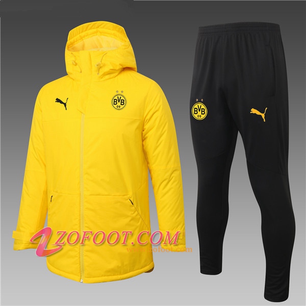 Doudoune Du Foot Dortmund BVB Jaune + Pantalon 2020/2021