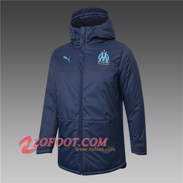 Doudoune Du Foot Marseille OM Bleu Marin 2020/2021