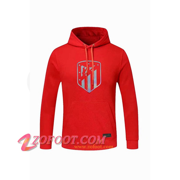Sweatshirt Training Capuche Atletico Madrid Rouge 2020/2021
