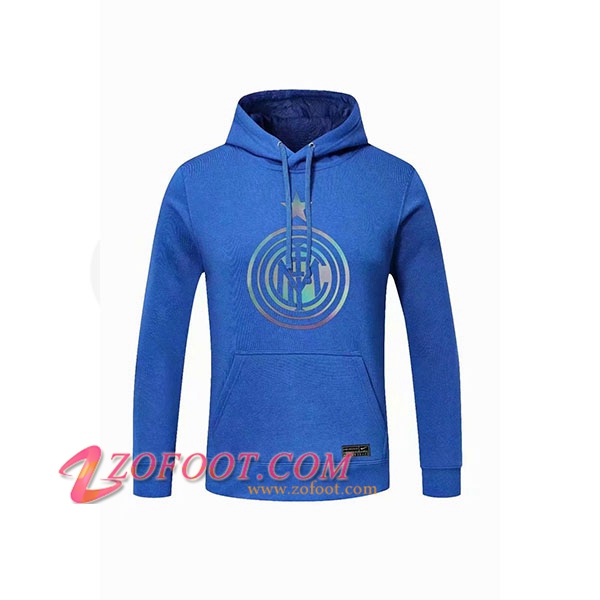 Sweatshirt Training Capuche Inter Milan Bleu 2020/2021