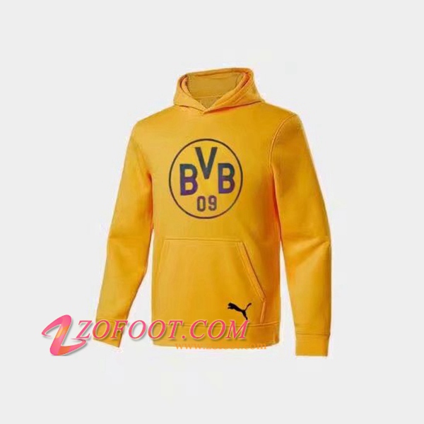 Sweatshirt Training Capuche Dortmund BVB Jaune 2020/2021