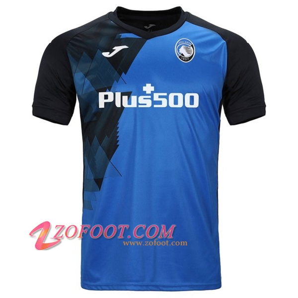 Training T-Shirts Atalanta Bleu/Noir 2020/2021