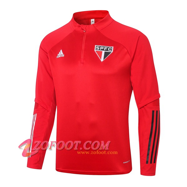 Sweatshirt Training Sao Paulo FC Rouge 2020/2021