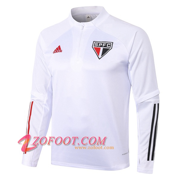 Sweatshirt Training Sao Paulo FC Blanc 2020/2021
