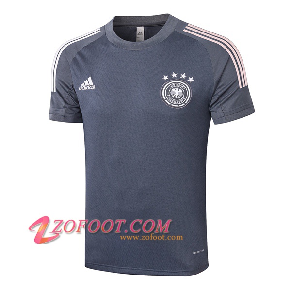 Training T-Shirts Allemagne Gris Fonce 2020/2021
