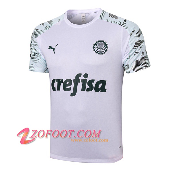 Training T-Shirts Palmeiras Blanc 2020/2021