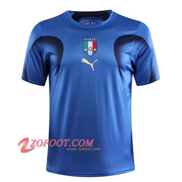 Maillot de Foot Italie Retro Domicile Coupe du Monde 2006