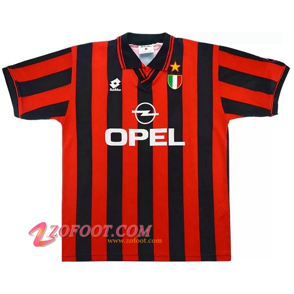 Maillot de Foot Milan AC Retro Domicile 1996/1997