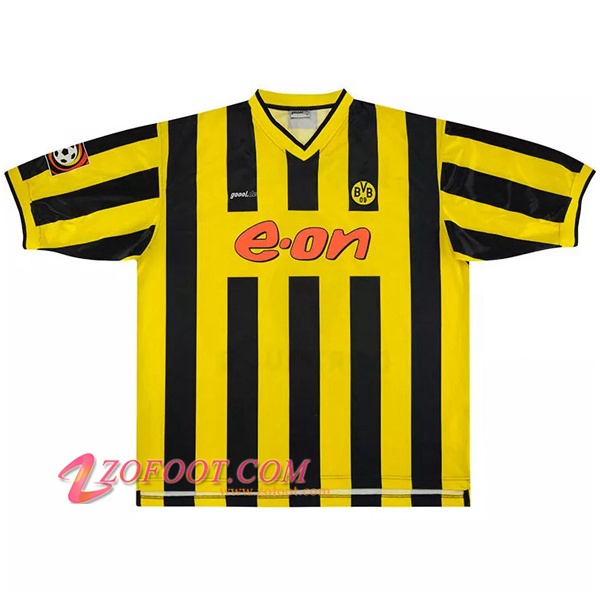 Maillot de Foot Dortmund BVB Retro Domicile 2000/2002