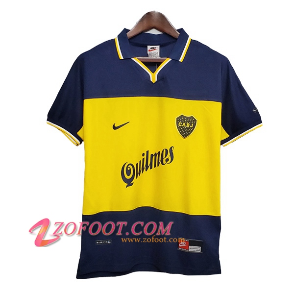 Maillot de Foot Boca Juniors Retro Domicile 1999