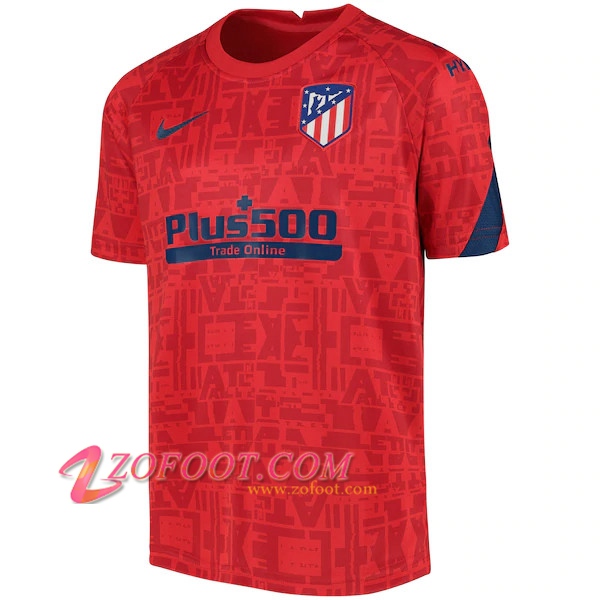 Training T-Shirts Atletico Madrid Rouge 2020/2021