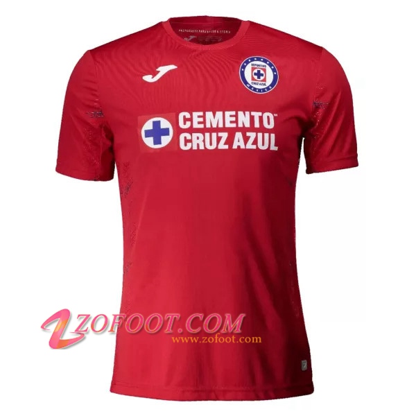 Maillot de Foot Cruz Azul Gardien de But Rouge 2020/2021