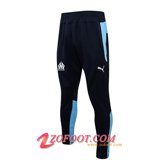 Training Pantalon Foot Marseille OM Bleu/Noir 2021/2022
