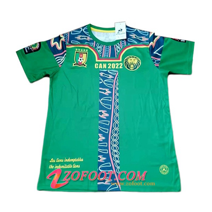 Maillot Equipe Foot Cameroun Can Domicile 2022