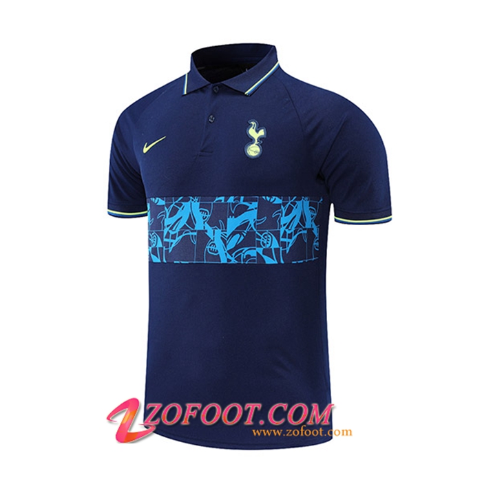 Polo Foot Tottenham Hotspur Bleu Marin/Bleu 2021/2022