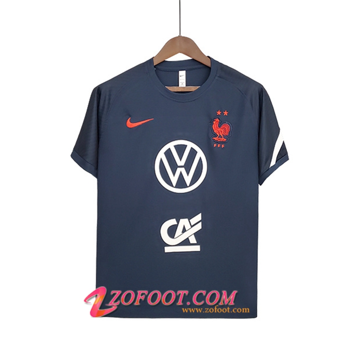Training T-Shirts France Bleu Marine 2022/2023