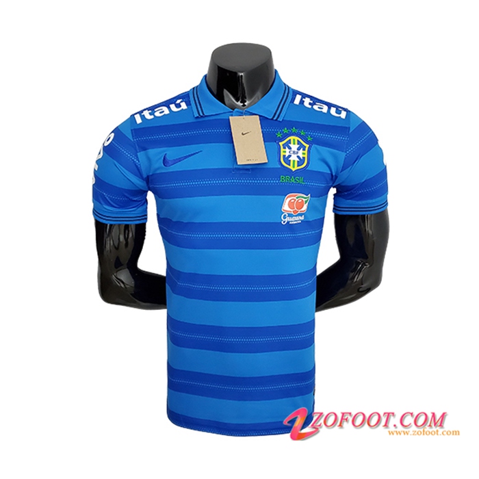 Polo Foot Brésil Bleu 2022/2023