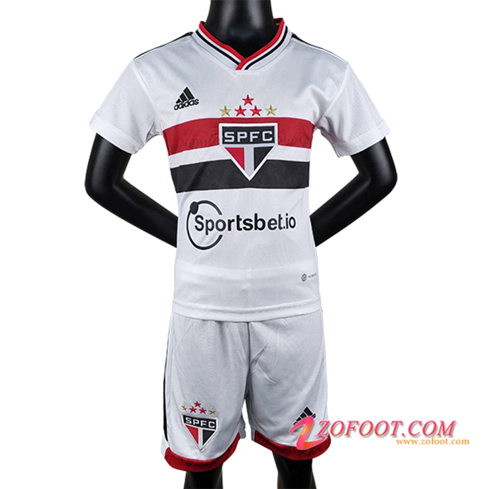 Maillot de Foot Sao Paulo FC Enfant Domicile 2022/2023