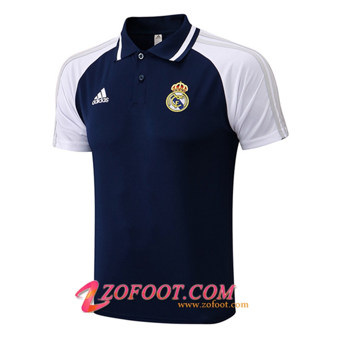 Polo Foot Real Madrid Bleu Marine 2022/2023