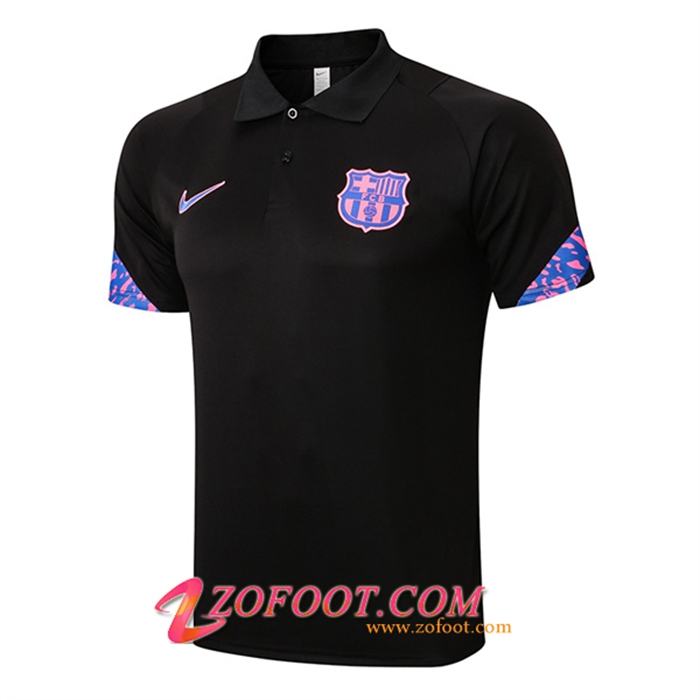 Polo Foot FC Barcelone Noir 2022/2023