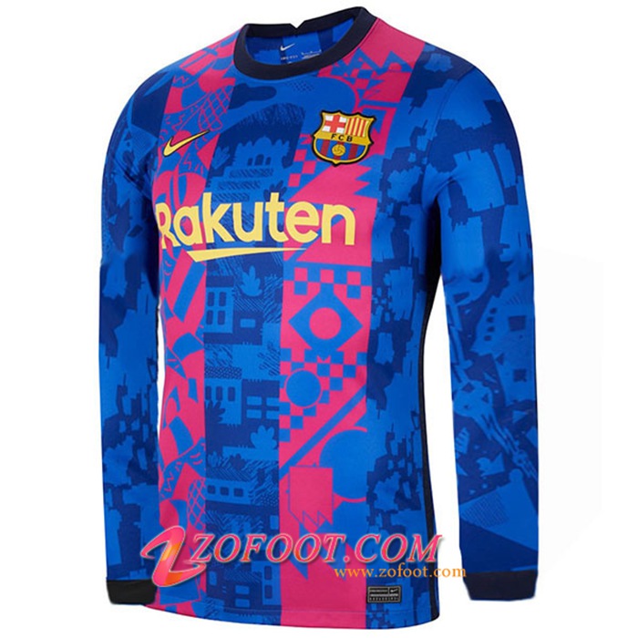 Maillot de Foot FC Barcelone Manches Longues Third 2022/2023