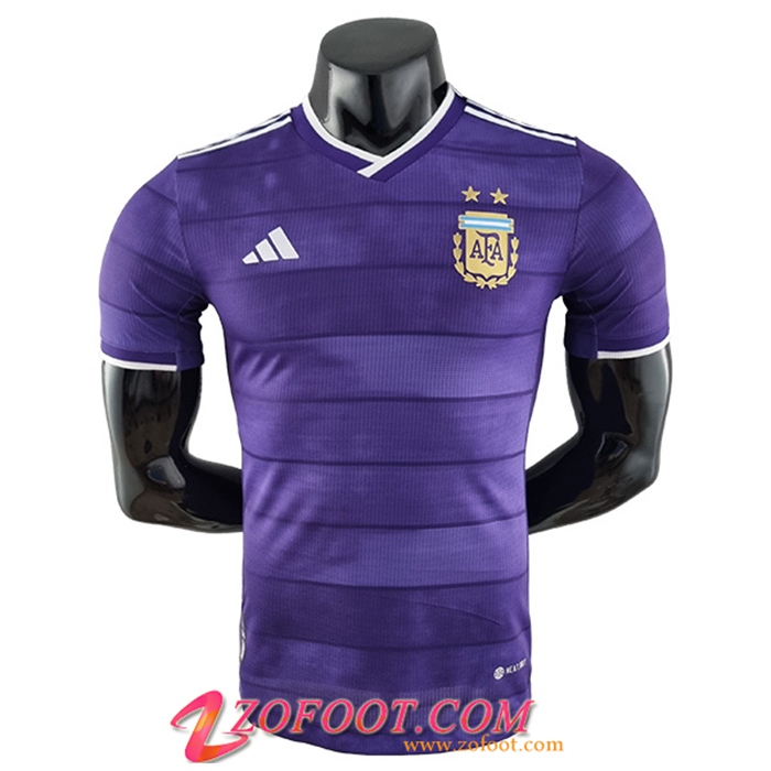 Maillot Equipe Foot Argentine Pourpre 2022/2023