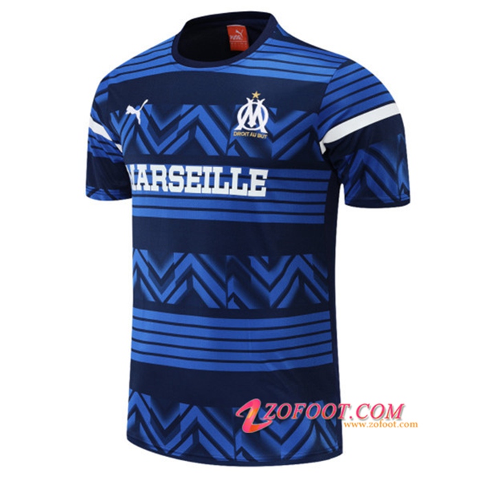 Training T-Shirts Marseille OM Bleu Marin 2022/2023