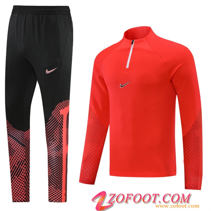 Ensemble Survetement de Foot Nike Rouge 2022/2023