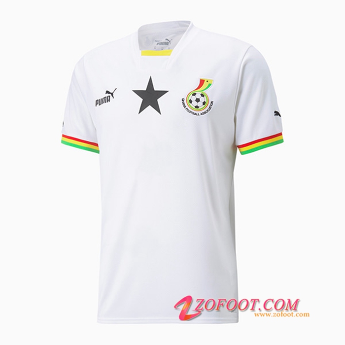 Nouveau Maillot Equipe Foot Ghana Domicile 2022/2023