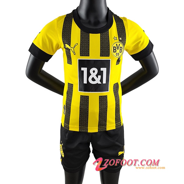 Maillot de Foot Dortmund Enfant Domicile 2022/2023