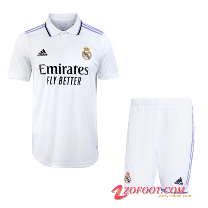 Ensemble Maillot Foot Real Madrid Domicile + Short 2022/2023