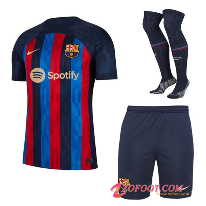Ensemble Maillot Foot FC Barcelone Domicile (Short + Chaussettes) 2022/2023
