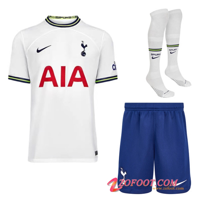 Ensemble Maillot Foot Tottenham Hotspurs Domicile (Short + Chaussettes) 2022/2023