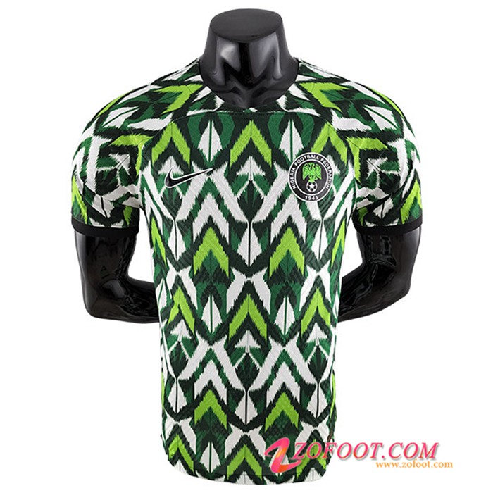 Maillot Equipe Foot Nigeria Blanc/Vert 2022/2023