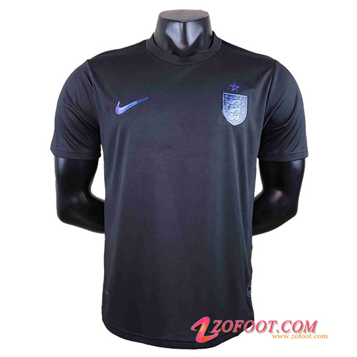 Maillot Equipe Foot Angleterre Noir 2022/2023
