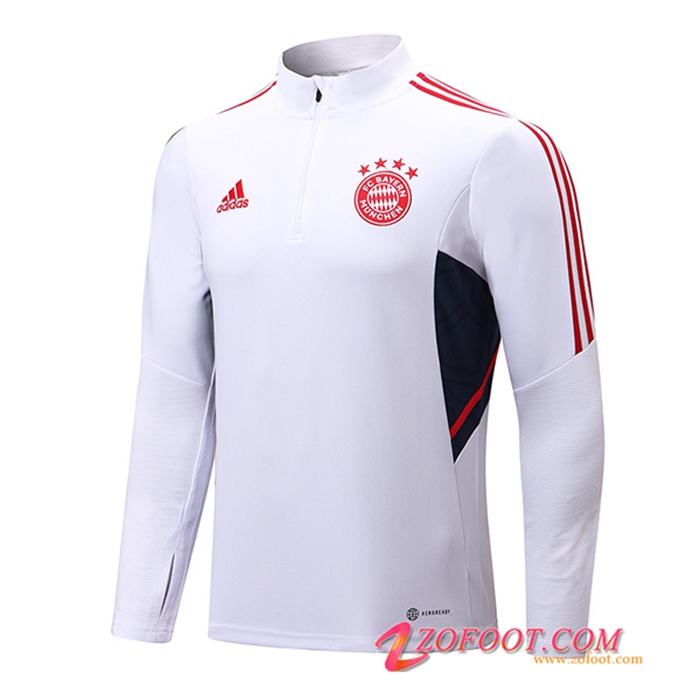Sweatshirt Training Bayern Munich Blanc 2022/2023