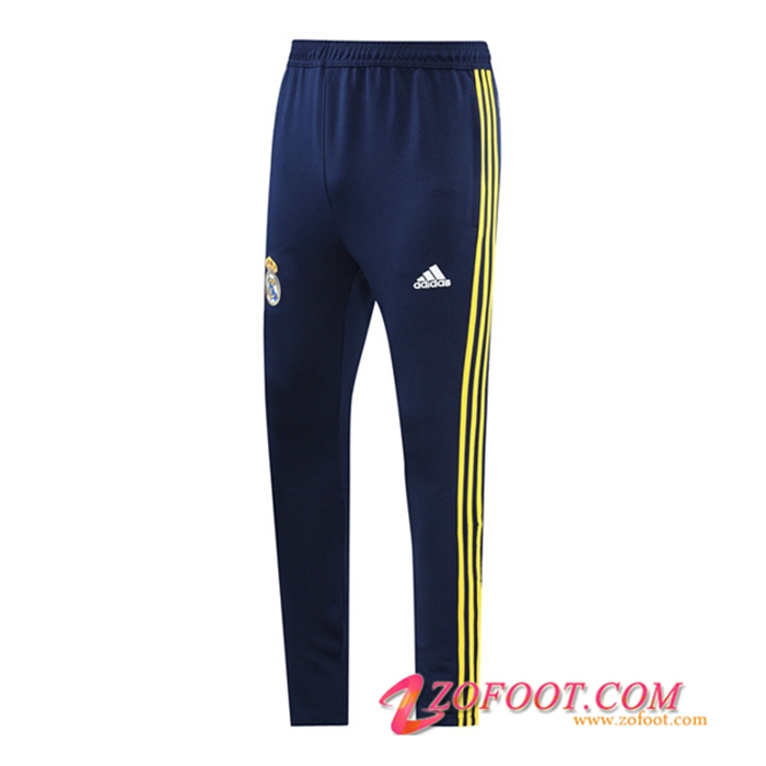 Pantalon Foot Real Madrid Bleu Marine/Jaune 2022/2023