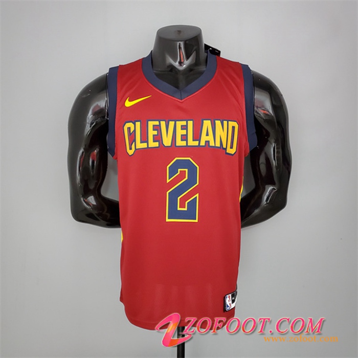 Maillot Cleveland Cavaliers (Irving #2) 2017 Vin Rouge