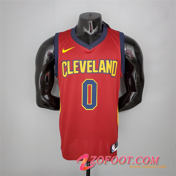Maillot Cleveland Cavaliers (Love #0) 2017 Vin Rouge