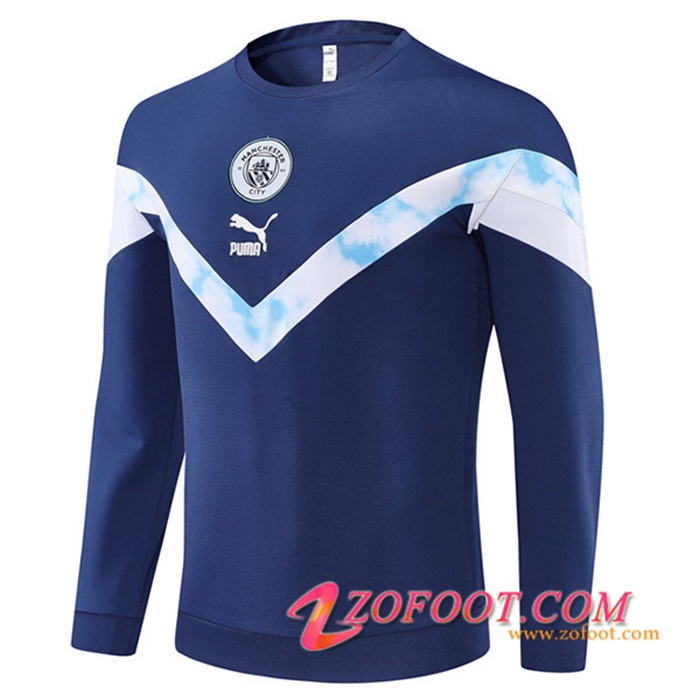 Sweatshirt Training Manchester City Bleu Marin 2022/2023