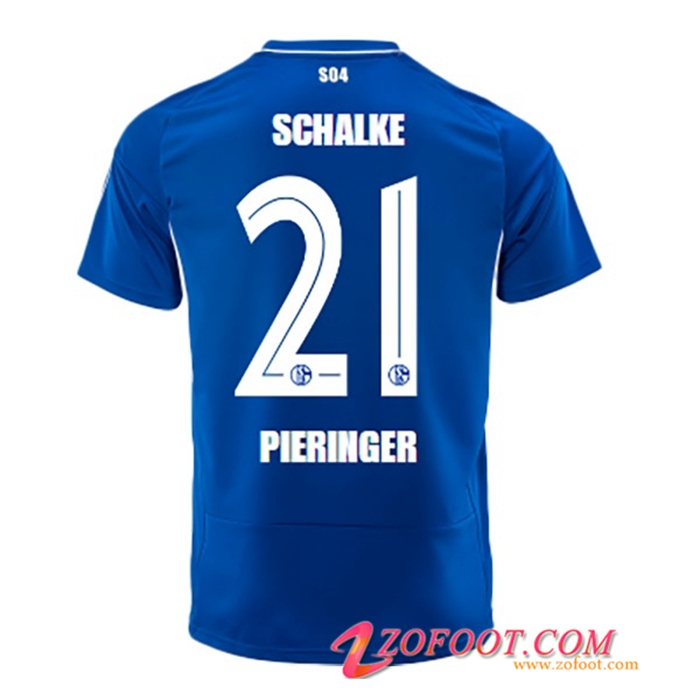Maillot de Foot Schalke 04 (PIERINGER #21) 2022/23 Domicile