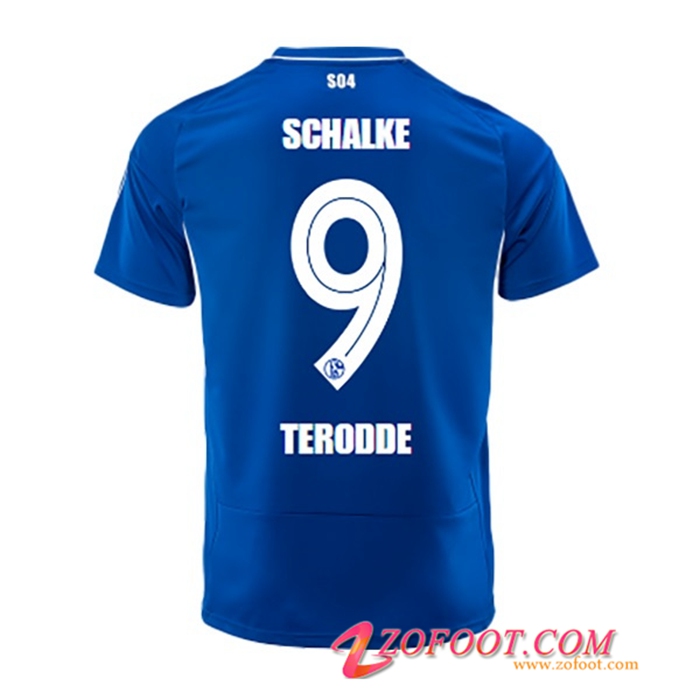 Maillot de Foot Schalke 04 (TERODDE #9) 2022/23 Domicile