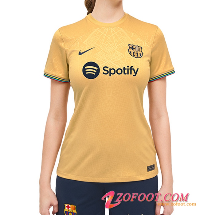 Maillot de Foot FC Barcelone Femme Exterieur 2022/2023