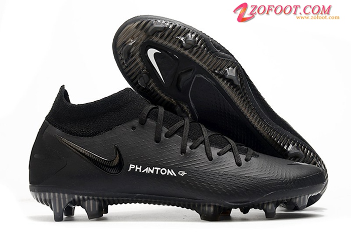 Nike Chaussures de Foot Phantom GT Elite Dynamic Fit FG Noir