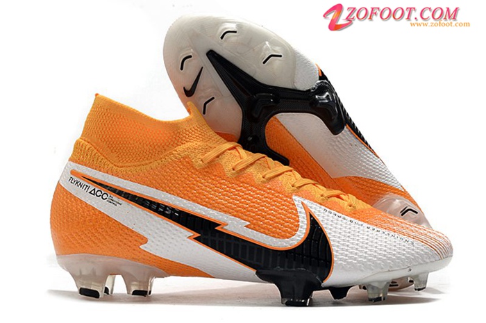 Nike Chaussures de Foot Mercurial Superfly 7 Elite Orange