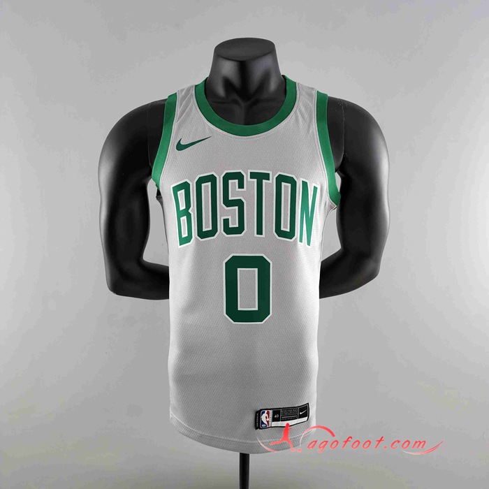 Maillot Boston Celtics (TATUM #0) Gris