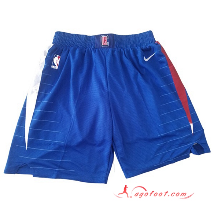 Shorts NBA Los Angeles Clippers Bleu
